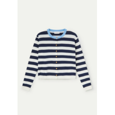 COMPANIA FANTASTICA COMPANIA FANTASTICA 26E 61C/10415 CARDIGAN BLUE STRIPES