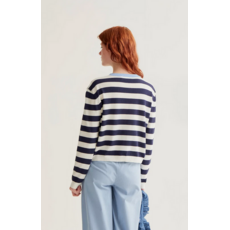 COMPANIA FANTASTICA COMPANIA FANTASTICA 26E 61C/10415 CARDIGAN BLUE STRIPES