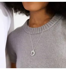 PILGRIM PILGRIM 652536001 DIEGO NECKLACE SILVER PLATED