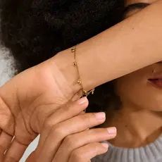 PILGRIM PILGRIM 662532012 ALAIA BRACELET GOLD PLATED