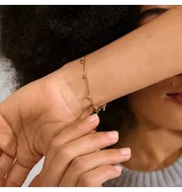 PILGRIM PILGRIM 662532012 ALAIA BRACELET GOLD PLATED