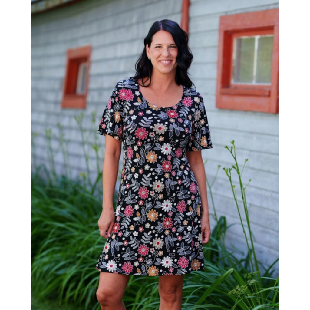 RIEN NE SE PERD TOUT SE CREE RIEN NE SE PERD 26E ROBE GRENADINE FLORAL MULTI