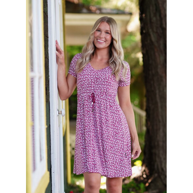 RIEN NE SE PERD TOUT SE CREE RIEN NE SE PERD 26E ROBE SANGRIA FRAMBOISE