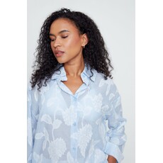 RENUAR RENUAR 26E R5256875 BLOUSE BLUE COMBO