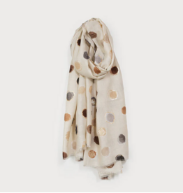 CARACOL CARACOL FOULARD LEGER IMPRIME POIS COLORE 6221/BGE