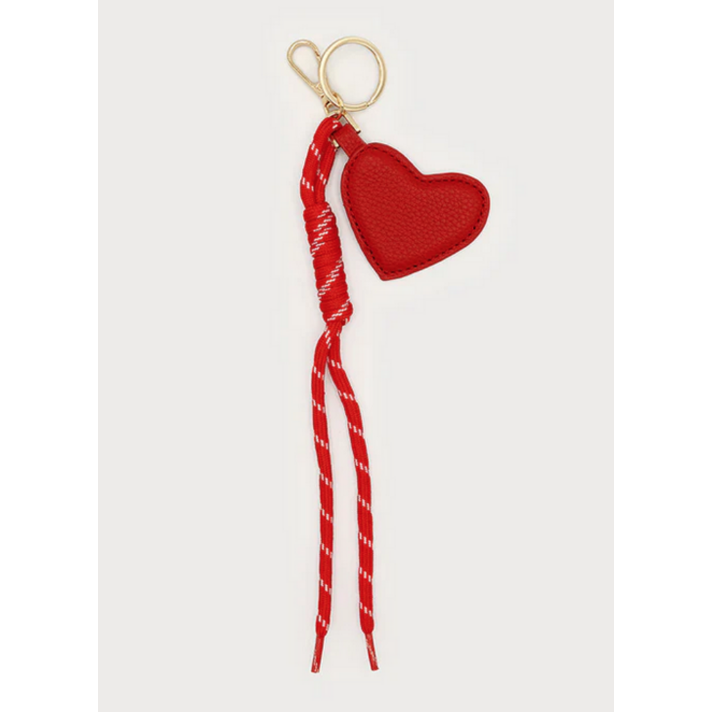 CARACOL CARACOL PORTE CLE COEUR CORDE NAUTIQUE 5069/RED