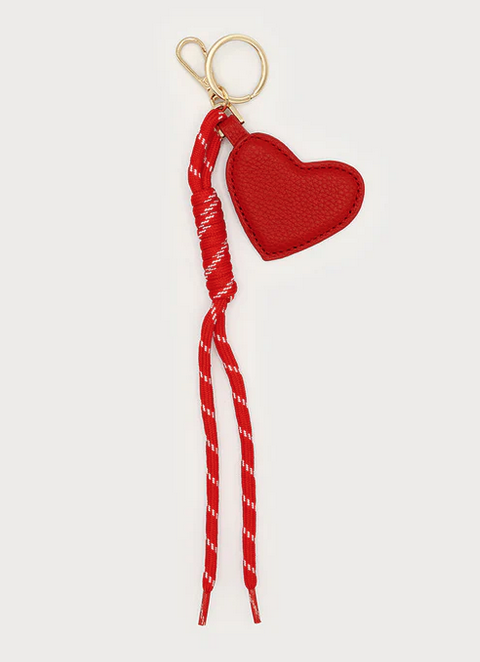 CARACOL CARACOL PORTE CLE COEUR CORDE NAUTIQUE 5069/RED