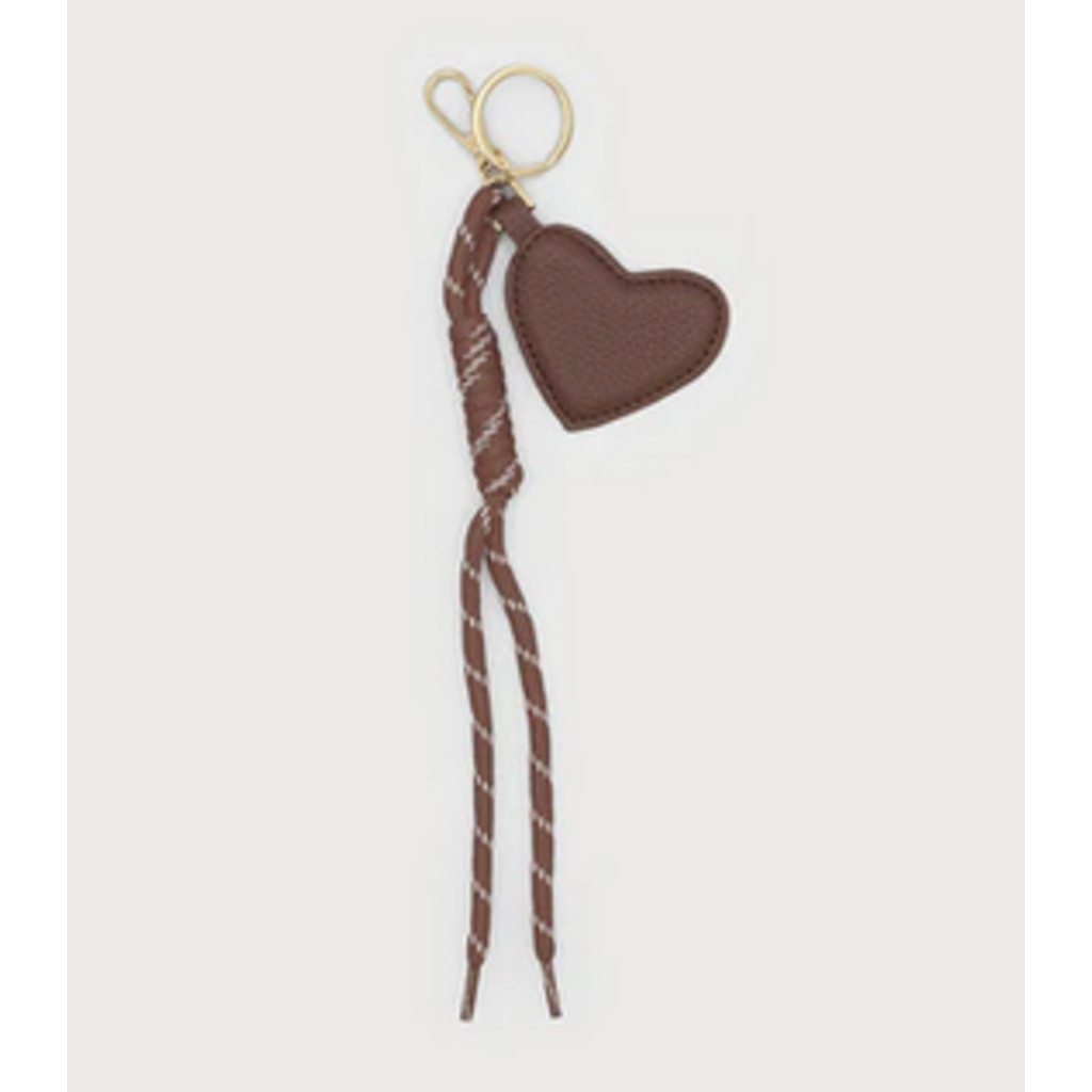 CARACOL CARACOL PORTE CLE COEUR CORDE NAUTIQUE 5069/TAN