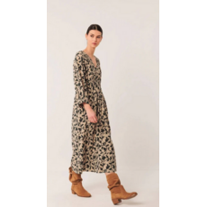 INDI AND COLD INDI AND COLD 25H ROBE CINTREE MOTIFS SABLE/NOIR