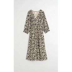 INDI AND COLD INDI AND COLD 25H ROBE CEINTREE COL V MOTIFS SABLE/NOIR