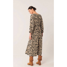 INDI AND COLD INDI AND COLD 25H ROBE CINTREE MOTIFS SABLE/NOIR