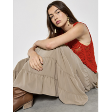 APRICOT APRICOT 26E JUPE AVEC CEINTURE STONE