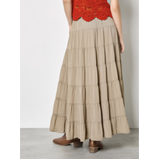 APRICOT APRICOT 26E JUPE AVEC CEINTURE STONE