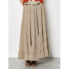 APRICOT APRICOT 26E JUPE AVEC CEINTURE STONE