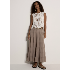 APRICOT APRICOT 26E HAUT CROCHET PAISLEY BLANC