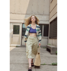 EVE GRAVEL EVE GRAVEL 26E HAUT PEYTON BUTTER GREEN LINE