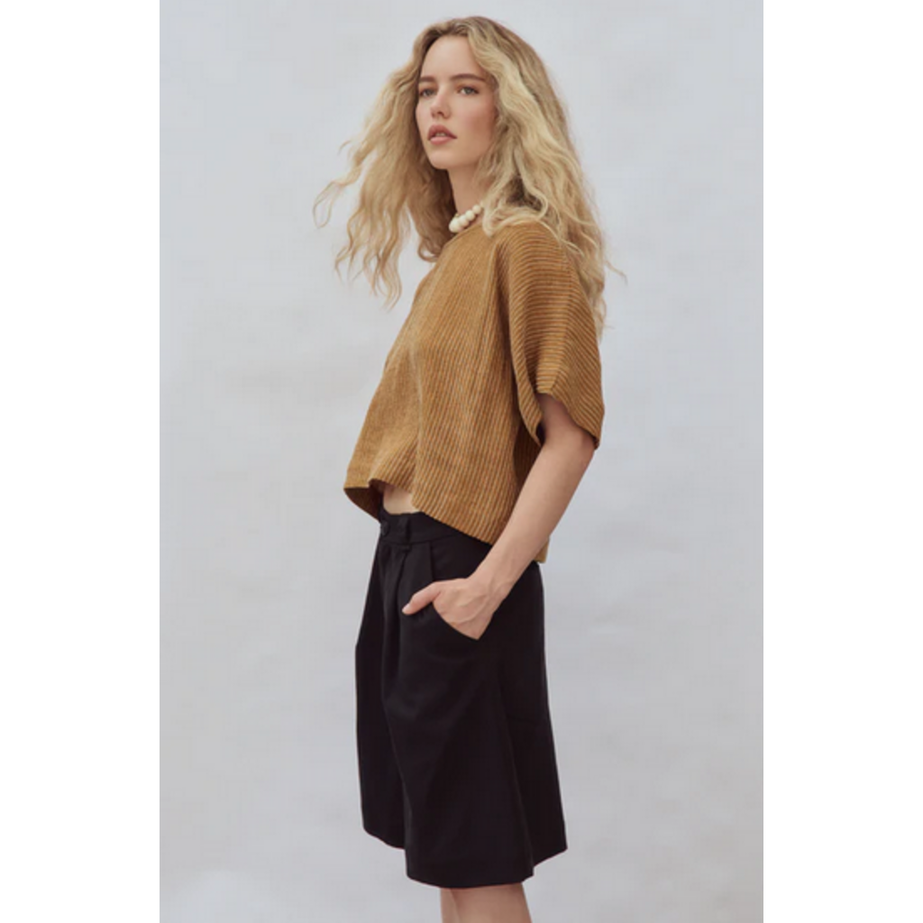 EVE GRAVEL EVE GRAVEL 26E HAUT STEVEN RAYURE OCRE