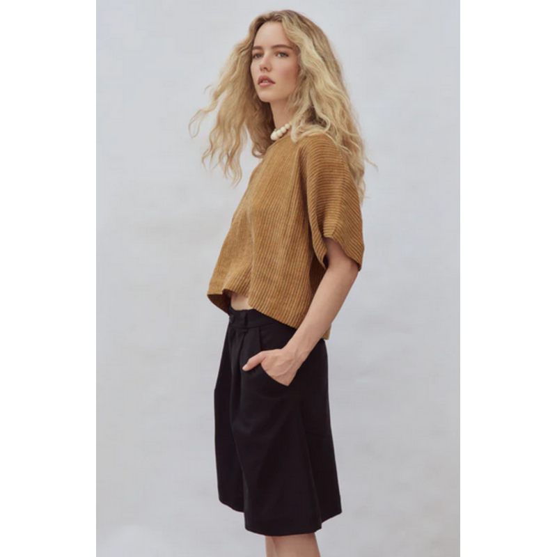 EVE GRAVEL EVE GRAVEL 26E HAUT STEVEN RAYURE OCRE