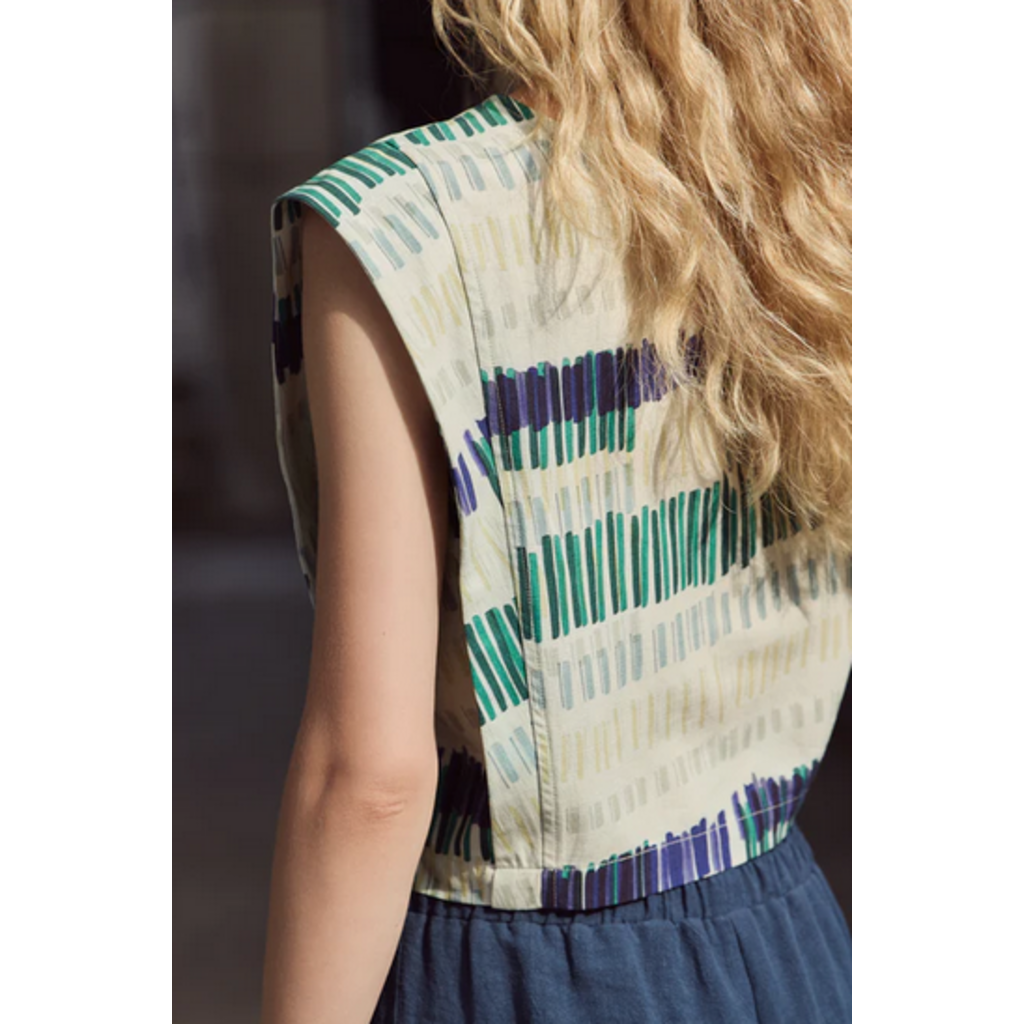 EVE GRAVEL EVE GRAVEL 26E HAUT LUCAS BUTTER GREEN LINE