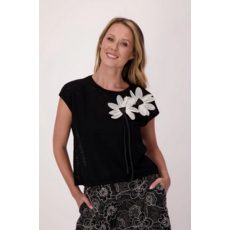 GABBY ISABELLA GABBY ISABELLA HAUT 26E HAUT AVEC FLEURS APPLIQUES