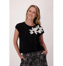 GABBY ISABELLA GABBY ISABELLA HAUT 26E HAUT AVEC FLEURS APPLIQUES