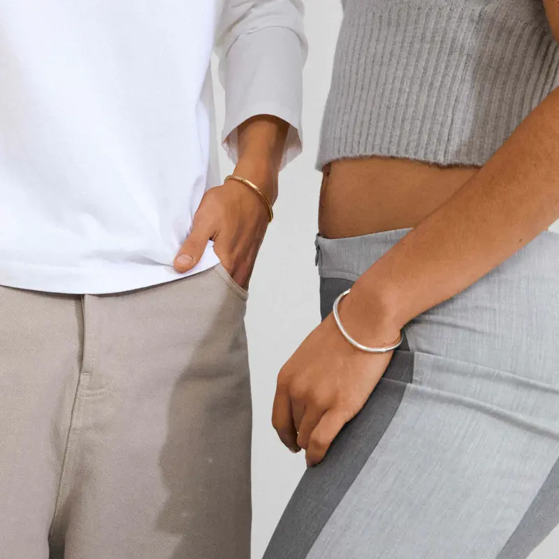 PILGRIM PILGRIM 662536002 ALAIA BANGLE SILVER PLATED