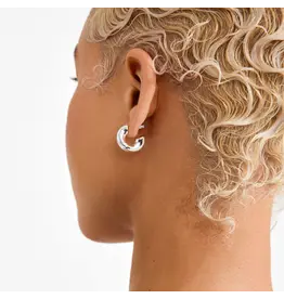 PILGRIM PILGRIM 642616003 JENNINGS EARRINGS SILVER PLATED