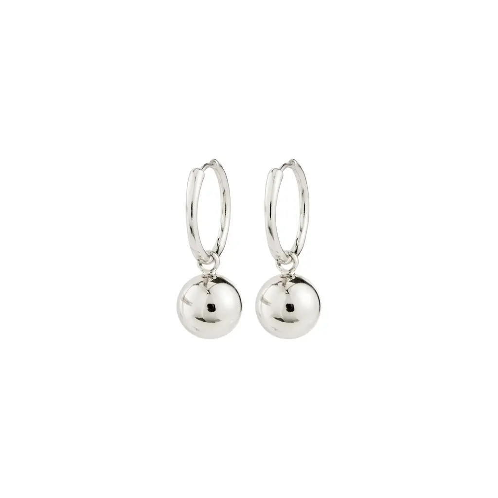 PILGRIM PILGRIM 102616003 AIR EARRINGS SILVER PLATED