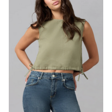 LOLA JEANS LOLA JEANS 26E HAUT LIEL WORM SAGE