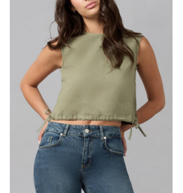 LOLA JEANS LOLA JEANS 26E HAUT LIEL WORM SAGE