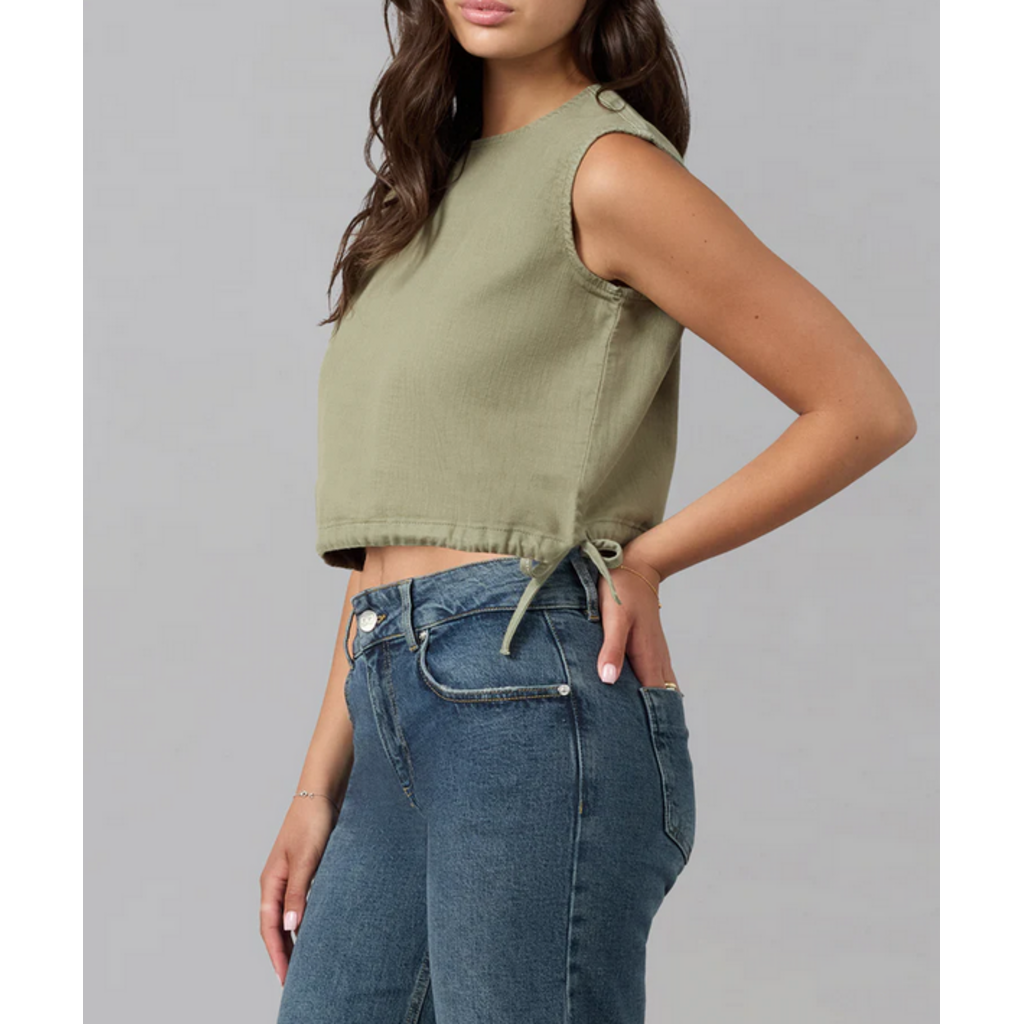LOLA JEANS LOLA JEANS 26E HAUT LIEL WORM SAGE