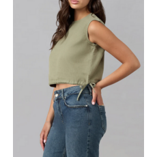 LOLA JEANS LOLA JEANS 26E HAUT LIEL WORM SAGE