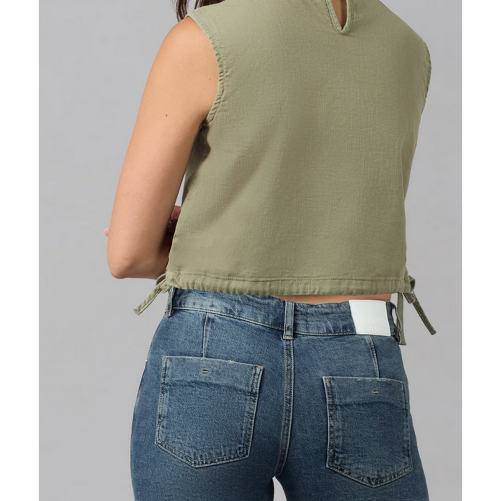 LOLA JEANS LOLA JEANS 26E HAUT LIEL WORM SAGE