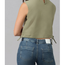 LOLA JEANS LOLA JEANS 26E HAUT LIEL WORM SAGE