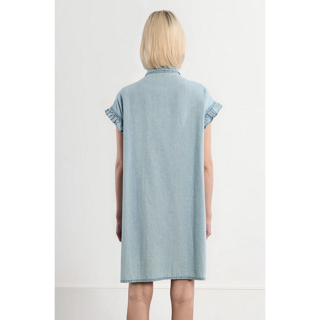 MOLLY BRACKEN MOLLY BRACKEN  ZPL115EE ROBE BLEUDENIM
