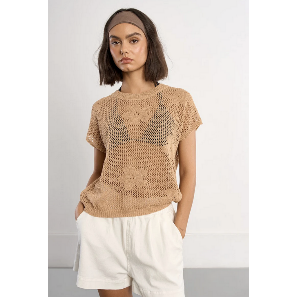 MOLLY BRACKEN MOLLY BRACKEN  LAL679EE SWEATER CAMEL