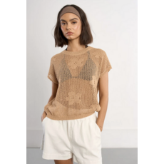 MOLLY BRACKEN MOLLY BRACKEN  LAL679EE SWEATER CAMEL