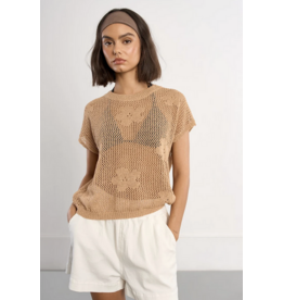 MOLLY BRACKEN MOLLY BRACKEN  LAL679EE SWEATER CAMEL