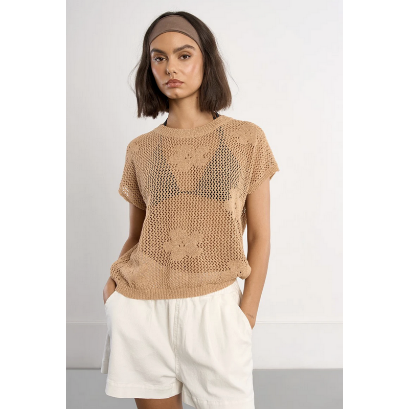 MOLLY BRACKEN MOLLY BRACKEN  LAL679EE SWEATER CAMEL