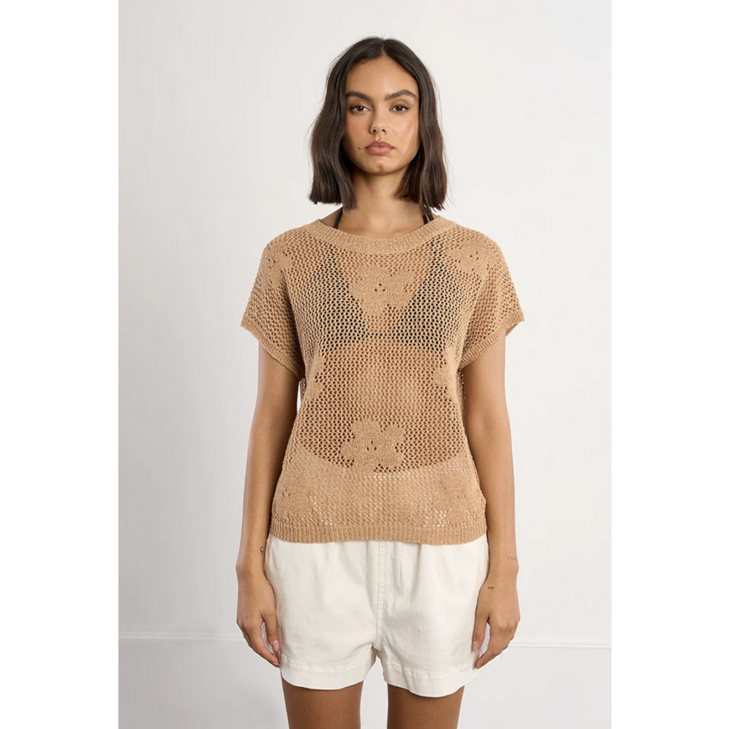 MOLLY BRACKEN MOLLY BRACKEN  LAL679EE SWEATER CAMEL