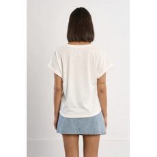 MOLLY BRACKEN MOLLY BRACKEN  LAL660EP TEE ECRU