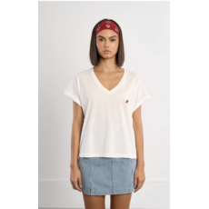 MOLLY BRACKEN MOLLY BRACKEN  LAL660EP TEE ECRU