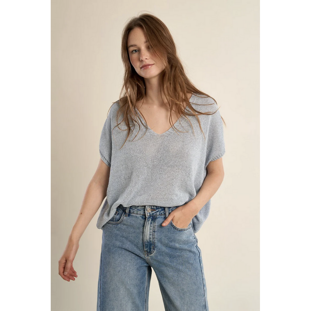 MOLLY BRACKEN MOLLY BRACKEN  LA1978EP SWEATER BLEU