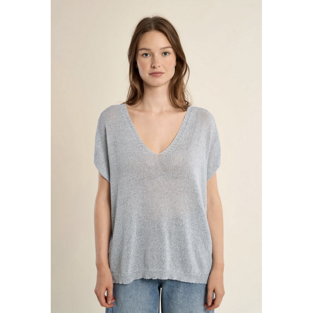 MOLLY BRACKEN MOLLY BRACKEN  LA1978EP SWEATER BLEU