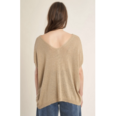 MOLLY BRACKEN MOLLY BRACKEN  LA1976EP SWEATER ECRU