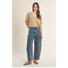 MOLLY BRACKEN MOLLY BRACKEN  LA1976EP SWEATER ECRU