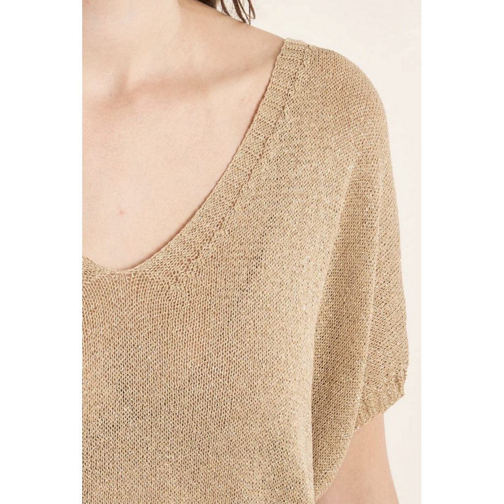 MOLLY BRACKEN MOLLY BRACKEN  LA1976EP SWEATER ECRU