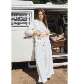 MOLLY BRACKEN MOLLY BRACKEN  LA1960EP PANTS BLANC