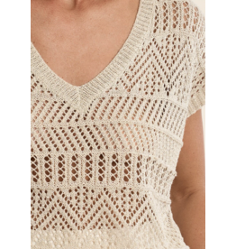 MOLLY BRACKEN MOLLY BRACKEN  LA1947EP SWEATER ARGENT