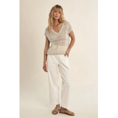 MOLLY BRACKEN MOLLY BRACKEN  LA1947EP SWEATER ARGENT